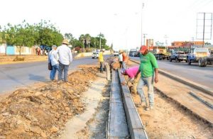 Iniciaron labores de construcción de redoma en Valle de la Pascua