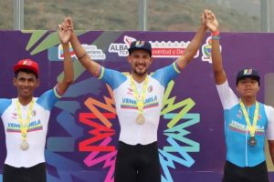 Juegos del ALBA 2023 abren con oro para Venezuela en ciclismo de ruta