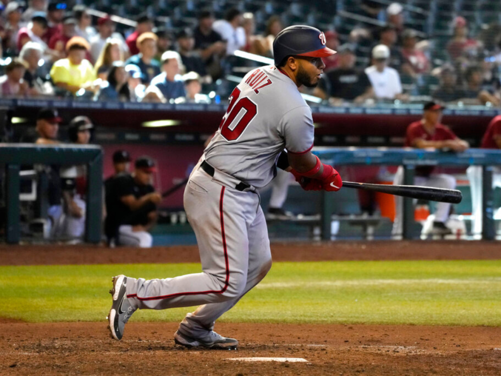 Keibert Ruíz fue el héroe de los Nats