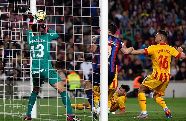 FC Barcelona empata a cero contra el Girona derby catalán en La Liga