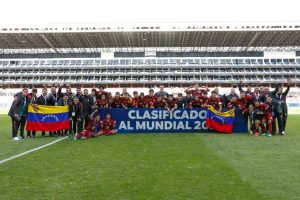 La Vinotinto Sub 17 ¡es mundialista! derrotó 2-0 a Paraguay y aseguró su cupo