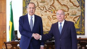 Canciller ruso Lavrov llega a Brasil en gira que incluye a Nicaragua, Cuba y Venezuela