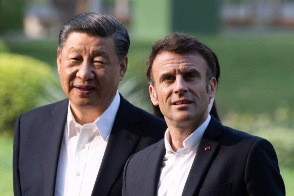 Macron pide a Europa autonomía ante pautas marcadas por EEUU y China
