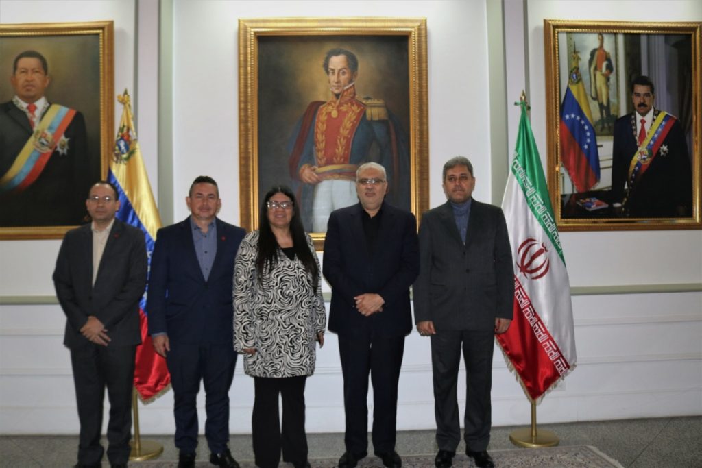 Ministro de Petróleo iraní en Venezuela para afianzar lazos energéticos