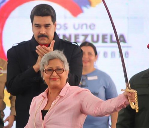 Presidente Maduro y autoridades dan el último adiós a Tibisay Lucena