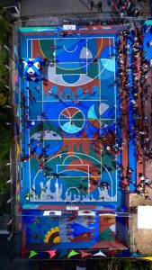 Reinaugurada cancha de La Silsa en la parroquia 23 de Enero