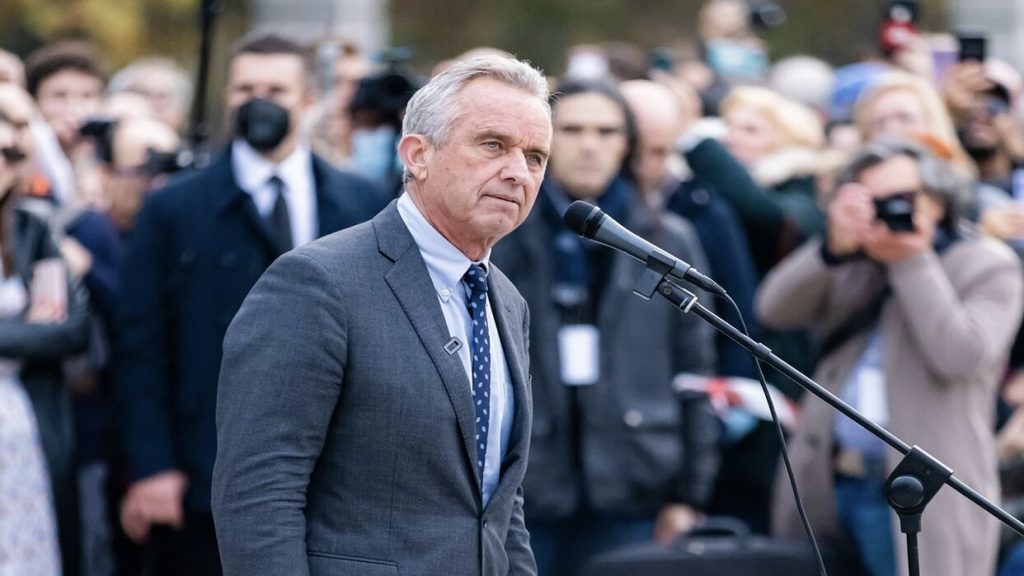 Robert F. Kennedy Jr. anunció su candidatura por el partido demócrata de cara a las elecciones presidenciales de EEUU en 2024