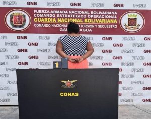 Capturan a presunta asistente de la banda de "El Conejo" en Aragua