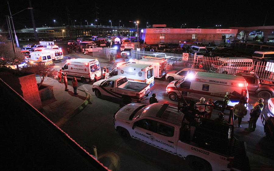 Sube a 40 la cifra de migrantes muertos en incendio de México
