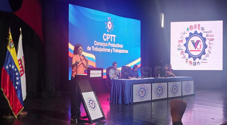 Vicepresidenta Rodríguez destacó labor de trabajadores de CVG