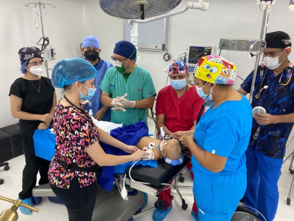 Zulia: realizan cirugía de cráneo a niña de tres meses de edad