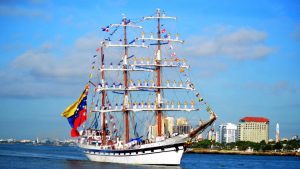 Buque de Escuela Simón Bolívar partirá este miércoles desde el Puerto de La Guaira