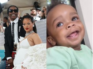 Rihanna celebró el primer cumpleaños de su hijo por todo lo alto