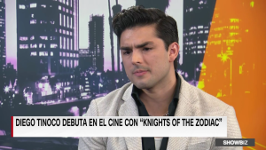 Diego Tinoco: el latino del universo de "Los Caballeros del Zodiaco"