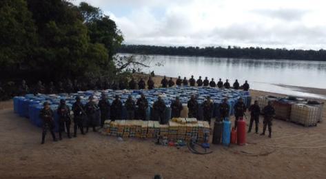 5.000 efectivos patrullan el macizo Guayanés