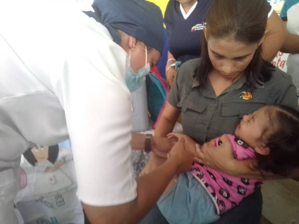 Arrancó Mega Jornada de Vacunación en escuelas de Trujillo