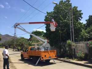 Atienden servicios públicos con el 1x10 en el municipio Gómez