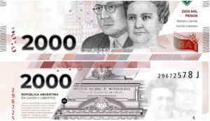 Argentina hace circular nuevo billete de mayor denominación en medio de alta inflación