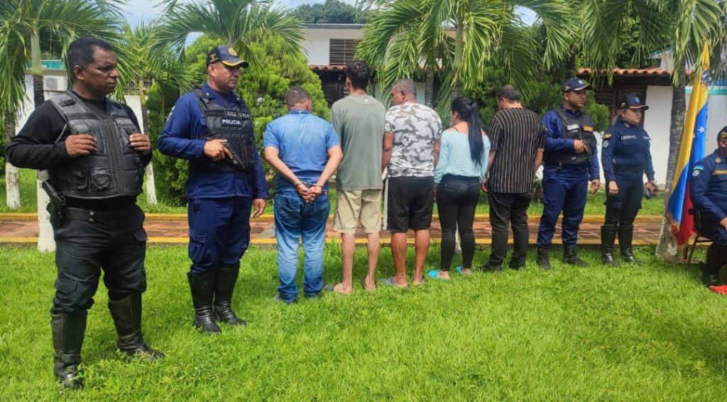 Cinco detenidos por intentar ingresar droga al estado Portuguesa