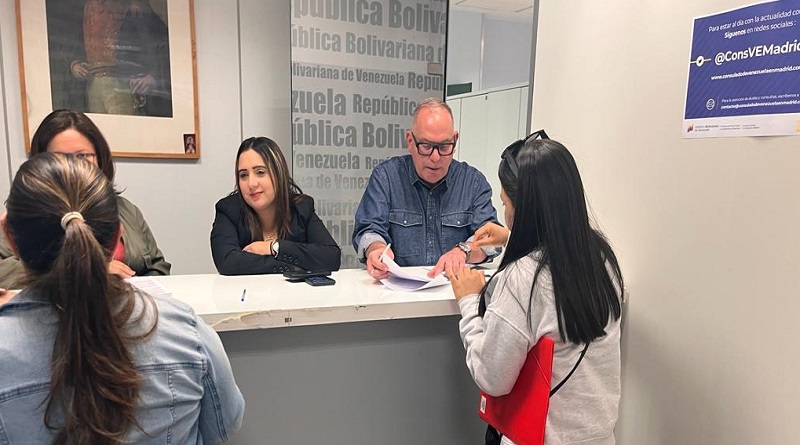 Consulado venezolano en Madrid inicia Jornada de Atención Priorizada de Apostillas