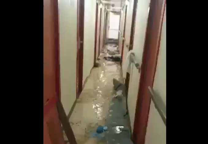 Una pesadilla a bordo vivieron pasajeros de un crucero en Carolina del Sur al toparse con una tormenta