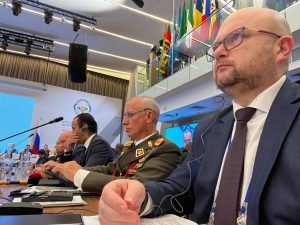 El país reitera compromiso de combate a la criminalidad, en Moscú