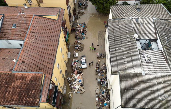 Alerta roja en la región italiana Emilia Romaña por lluvias