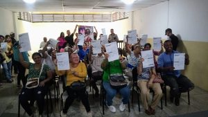 Entregaron 49 títulos de tierras urbanas en Guárico