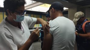 Esta semana continúa vacunación en estaciones del Metro de Caracas