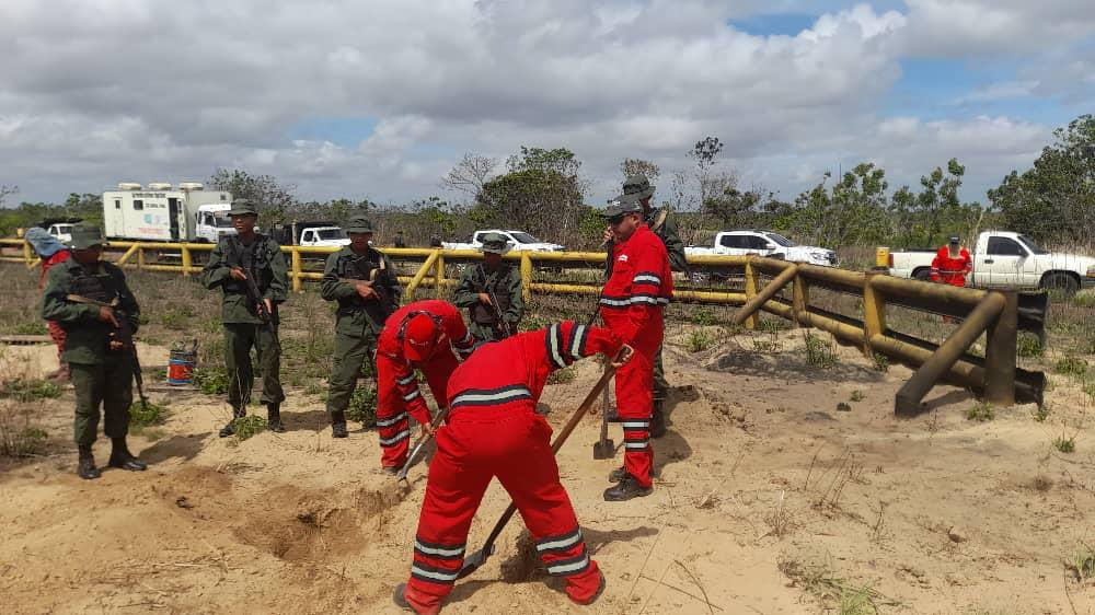 FANB cierra tomas clandestinas de combustible en Anzoátegui