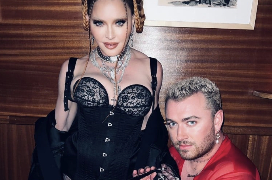 Sam Smith y Madonna anuncian proyecto juntos