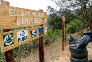 Inauguran gimnasio ecológico en el Waraira Repano