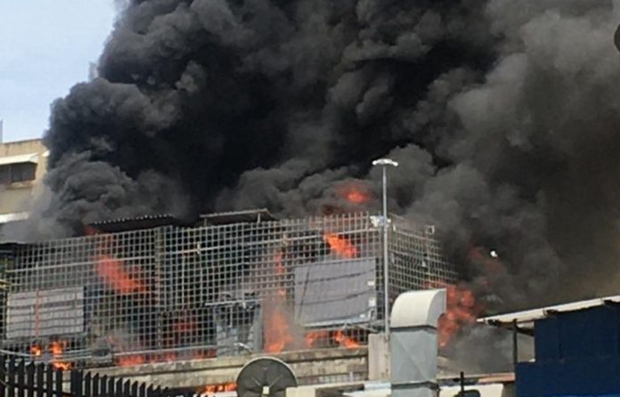 Incendio en Forum de La Urbina fue controlado solo daños materiales
