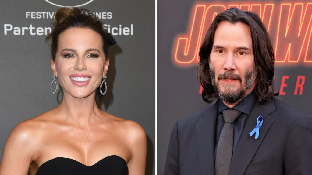 Kate Beckinsale elogia a Keanu Reeves por salvarla de una avería de vestuario en Cannes: "Es una leyenda absoluta"