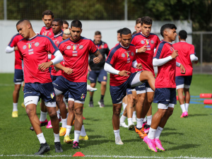 La Sub23 entrenó por primera vez en Girona
