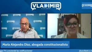 “Las políticas salariales del gobierno son regresivas y contrarias a la Constitución”, dijo María Alejandra Díaz