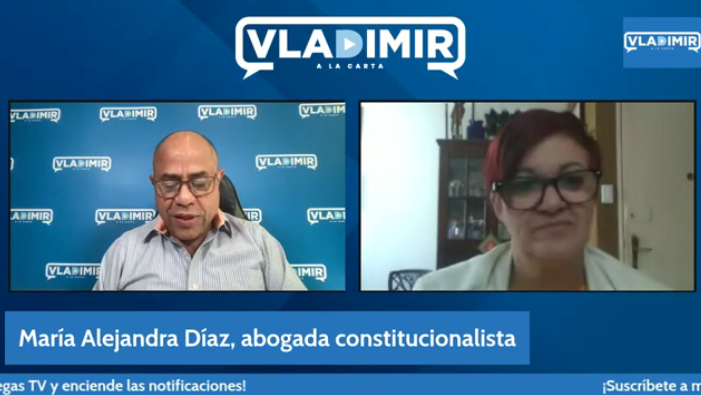 “Las políticas salariales del gobierno son regresivas y contrarias a la Constitución”, dijo María Alejandra Díaz