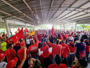 Militancia del Psuv se desplegó en el estado Sucre