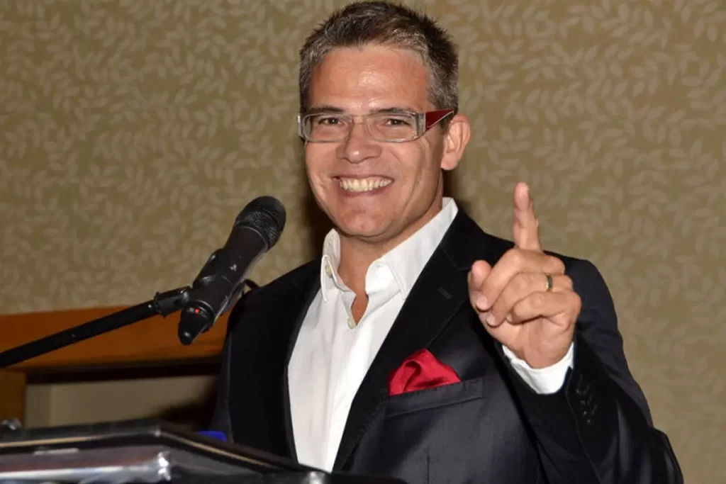 Nelson Bustamante dijo "sí, acepto"