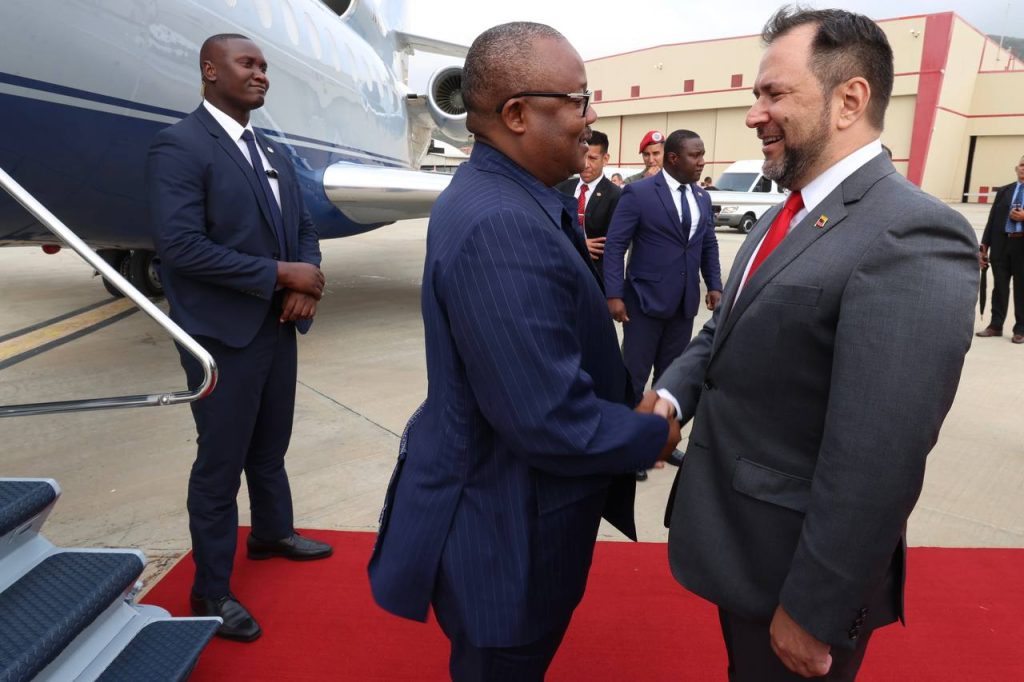 Presidente de Guinea-Bissau llegó al país para afianzar agenda de cooperación