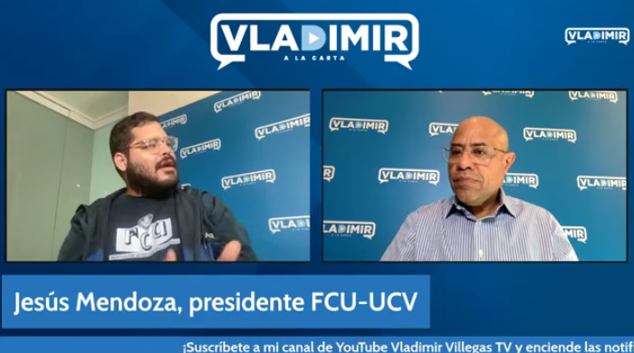 "Si vuelven a fracasar las elecciones le pondremos la UCV en bandeja de plata al gobierno", afirma presidente de la FCU-UCV.