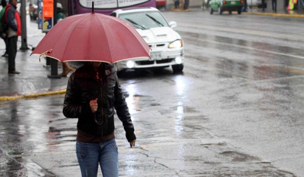 Prevén miércoles de lluvias y eventuales descargas eléctricas