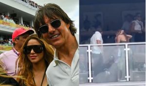 ¡Ay Papá! Tom Cruise le envió flores a Shakira