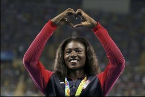 Murió Tori Bowie la triple medallista en las olimpiadas de Rio 2016