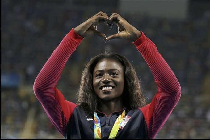 Murió Tori Bowie la triple medallista en las olimpiadas de Rio 2016