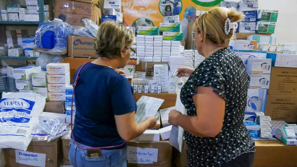 Trujillo recibió dotación de medicamentos e insumos de Farmapatria