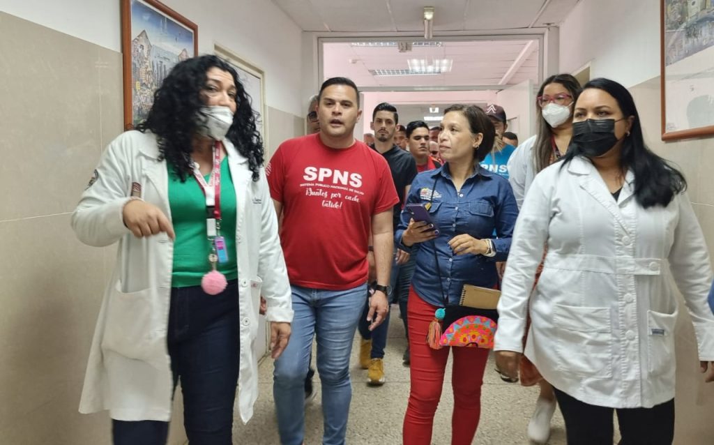 Viceministra de hospitales inspeccionó sistema de atención en Zulia