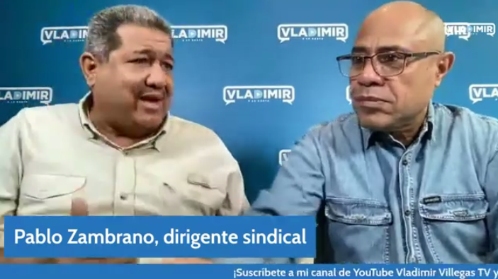 "No habrá salario justo mientras Maduro esté gobernando"