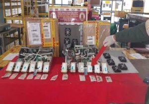 FANB decomiso 12 kilos de cocaína ocultos en dispositivos electrónicos