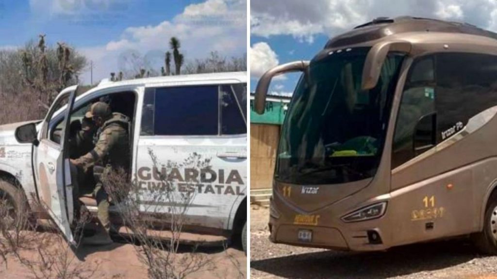 Autoridades mexicanas rescataron a 49 migrantes secuestrados en un autobús en el norte del país